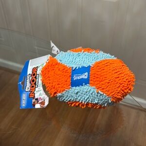 New Chuckit!-Indoor Fumbler Football Indoor Safe Dog Fetch Toy Durable Plush